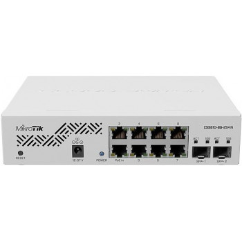Коммутатор Mikrotik CSS610-8G-2S+IN