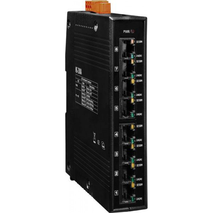 Промышленный коммутатор ICP DAS NS-208A CR (Unmanaged 8-port Industrial 10/100 Mbps Ethernet Switch) Промышленный коммутатор ICP DAS NS-208A CR (Unmanaged 8-port Industrial 10/100 Mbps Ethernet Switch)