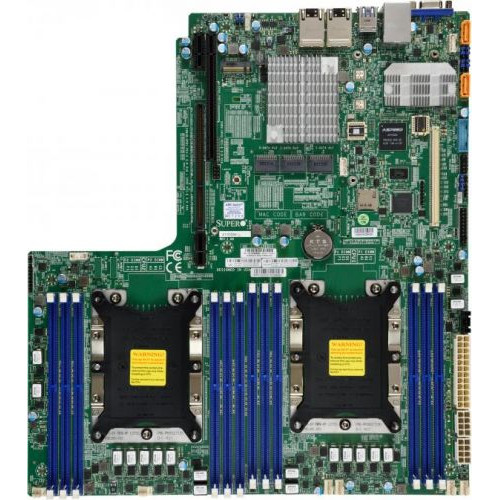 Материнская плата Supermicro MBD-X11DDW-L-B (2x3647, C622, 12xDDR4, Proprietary)