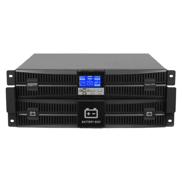 Источник бесперебойного питания HIDEN UDC92010S-RT (10000 ВА/10000 Вт, 4U, встроенные АКБ 16x9Ач) Источник бесперебойного питания HIDEN UDC92010S-RT (10000 ВА/10000 Вт, 4U, встроенные АКБ 16x9Ач)