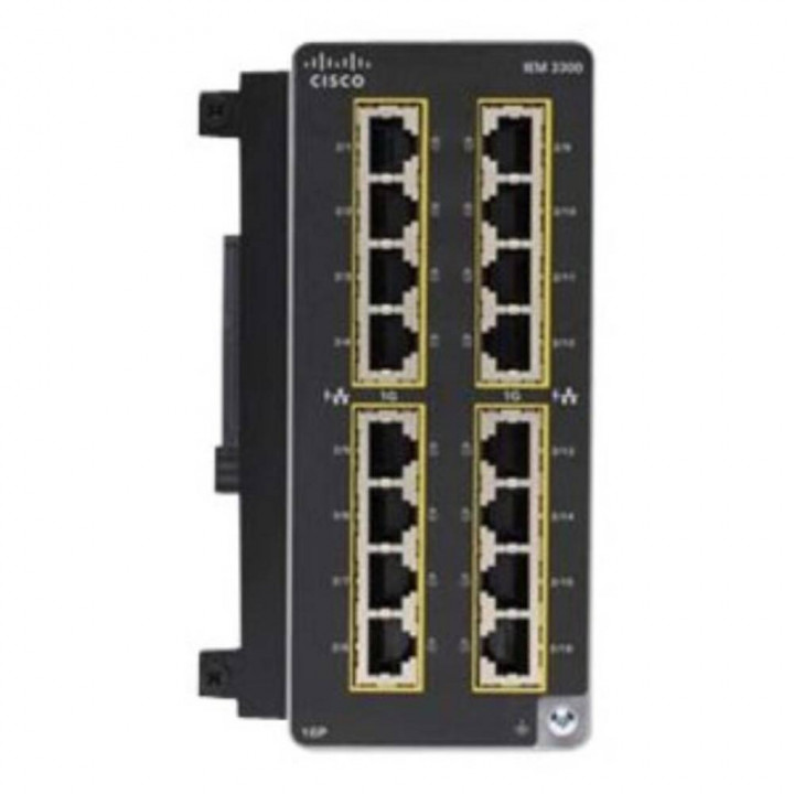 Коммутатор Cisco IEM-3300-16P= (16 портов GE PoE/PoE+, Copper)
