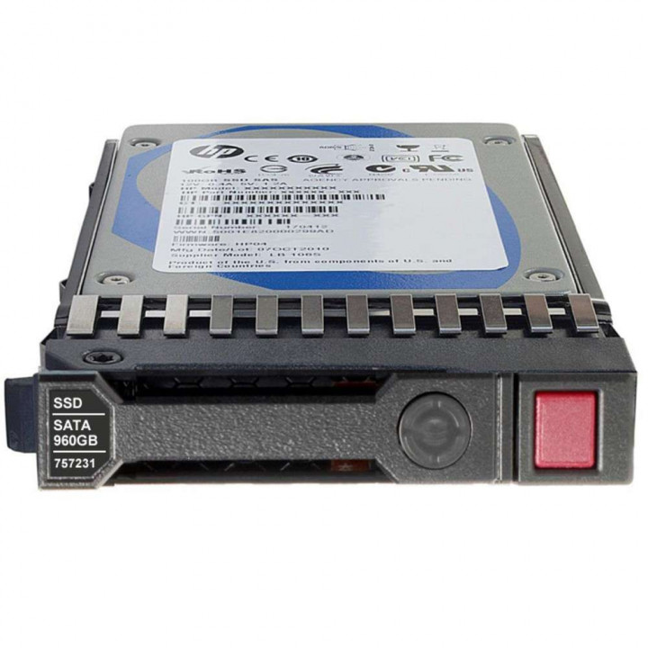Накопитель SSD HPE P09716-B21 (960GB, 2.5", 6G SATA, Mixed Use, Hot Plug)