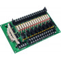 Плата силовых реле ICP DAS DB-24PR/24 CR (24-канальная, 24 В, 8xForm C, 16xForm A)