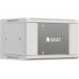 Шкаф настенный телекоммуникационный Бастион SKAT TB-15W660GF-G (15U, 600x600x770мм, стеклянная дверь)