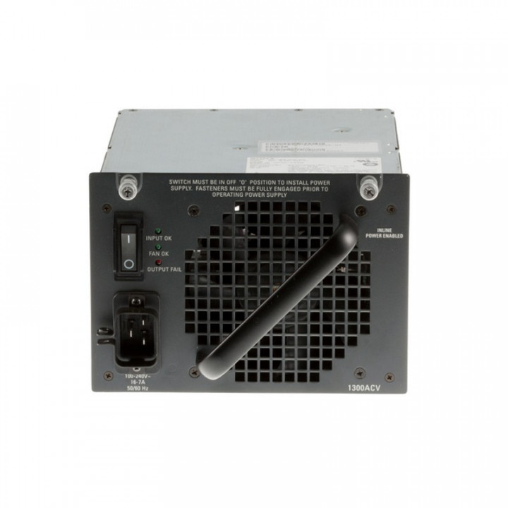 Блок питания Cisco PWR-C45-1300ACV (1300W AC, Data and PoE)