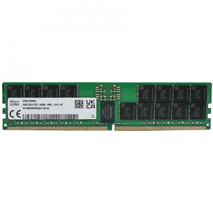 Оперативная память Hynix HMCG94MEBQA112N (64GB DDR5 4800MHz RDIMM)
