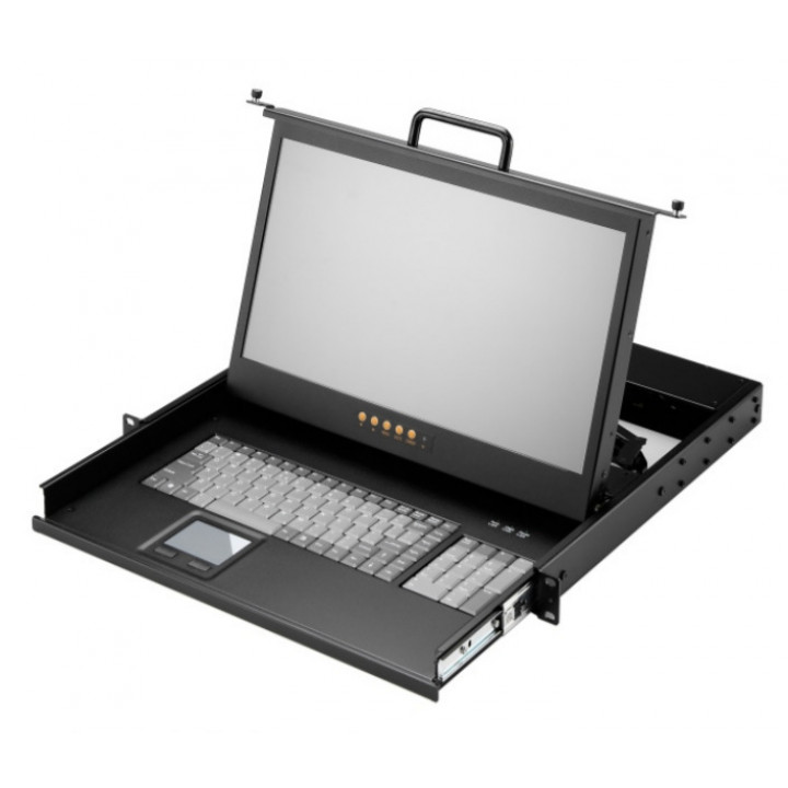 KVM-консоль Ariesys AMK501-17WUBRU (1U, 17.3" Full HD, USB, RU клавиатура)