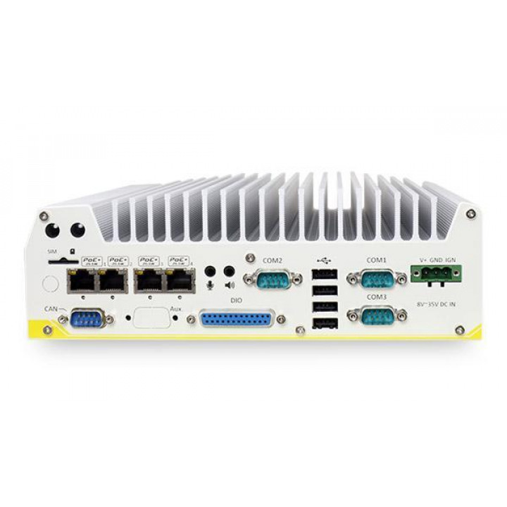 Компактный встраиваемый компьютер Neousys Nuvo-5104VTC (безвентиляторный, с PCIe и MezIO)