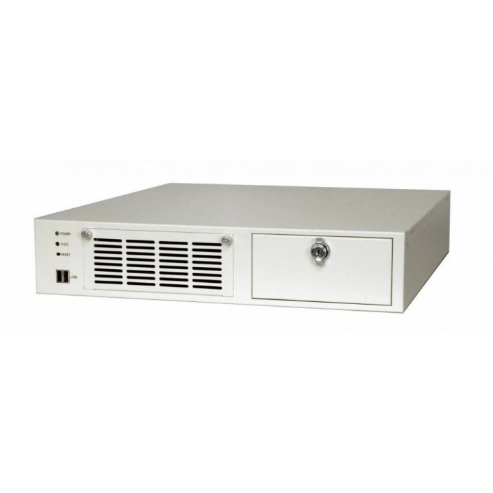 Корпус IEI RACK-220GW-NNS-SH-SEA (2U, 6-slot full-size rackmount, white, w/o BP, ATX switch)