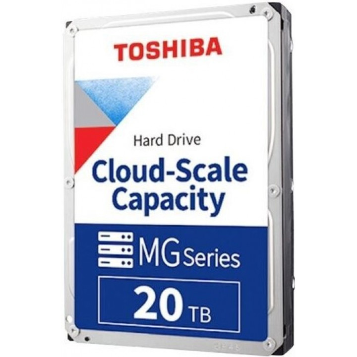 Жесткий диск Toshiba MG10SCA20TE (SAS, 3.5", 20TB, 7200 rpm, 512Mb)