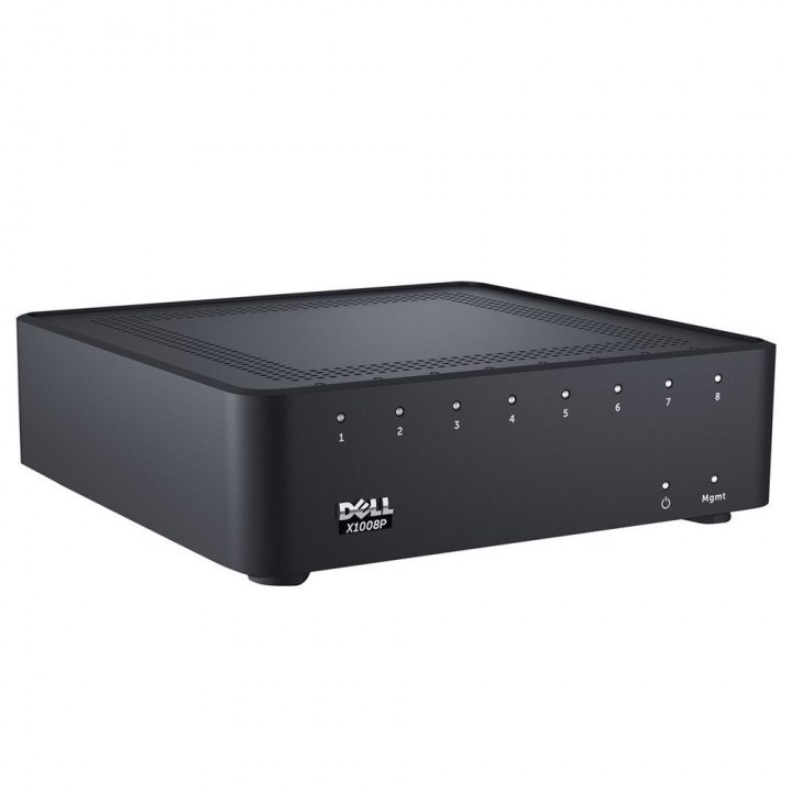 Коммутатор Dell EMC X1008-AEIQ-01 (8 портов 1GbE, веб-интерфейс) Коммутатор Dell EMC X1008-AEIQ-01 (8 портов 1GbE, веб-интерфейс)