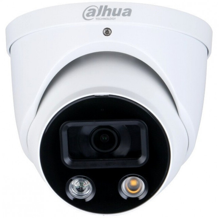 IP-камера Dahua DH-IPC-HDW3449HP-AS-PV-0280B (2.8мм, цветная, корпус белый/черный)
