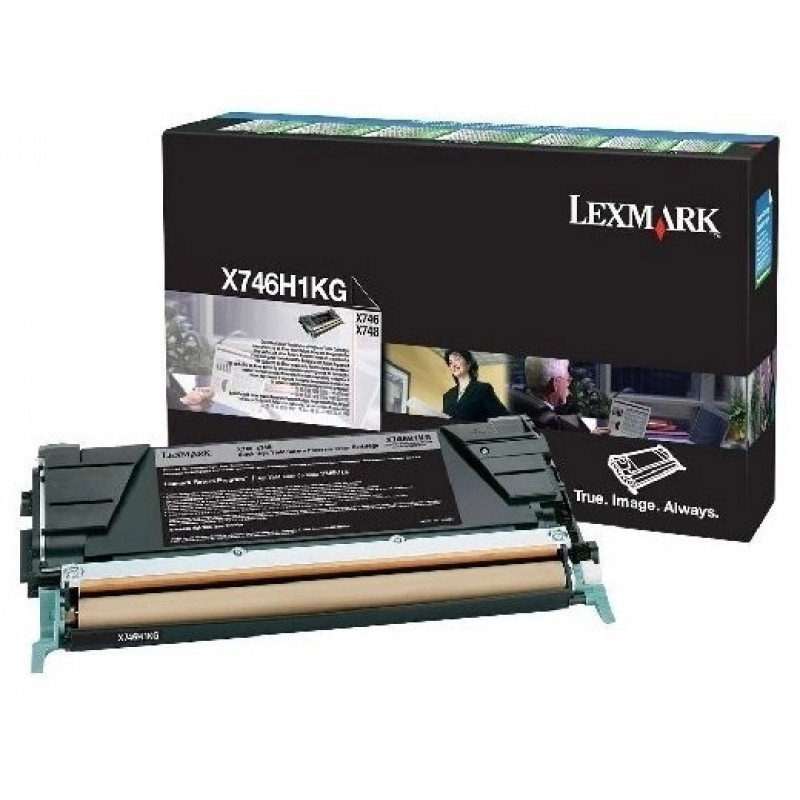 Картридж Lexmark X746H1KG (черный, High Yield, 12000 стр.)