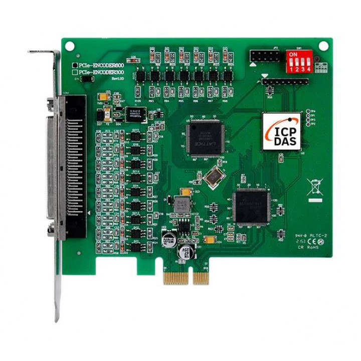 Плата ICP DAS PCIe-ENCODER600 (PCI Express, ввод энкодера, 6 осей) Плата ICP DAS PCIe-ENCODER600 (PCI Express, ввод энкодера, 6 осей)