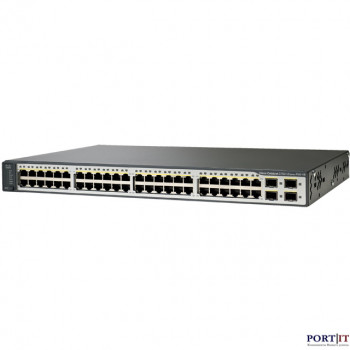 Коммутатор Cisco WS-C3750V2-48PS-E