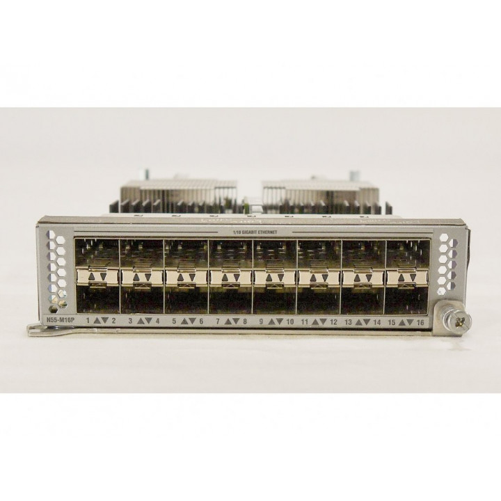 Модуль Cisco N55-M16P (16 портов 10GE SFP+, FCoE)