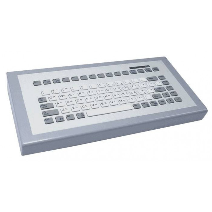 Промышленная клавиатура Ниеншанц-Автоматика FRONT Key 305-DT [G-BL-USB] (83 клавиши, силиконовая, белая подсветка)