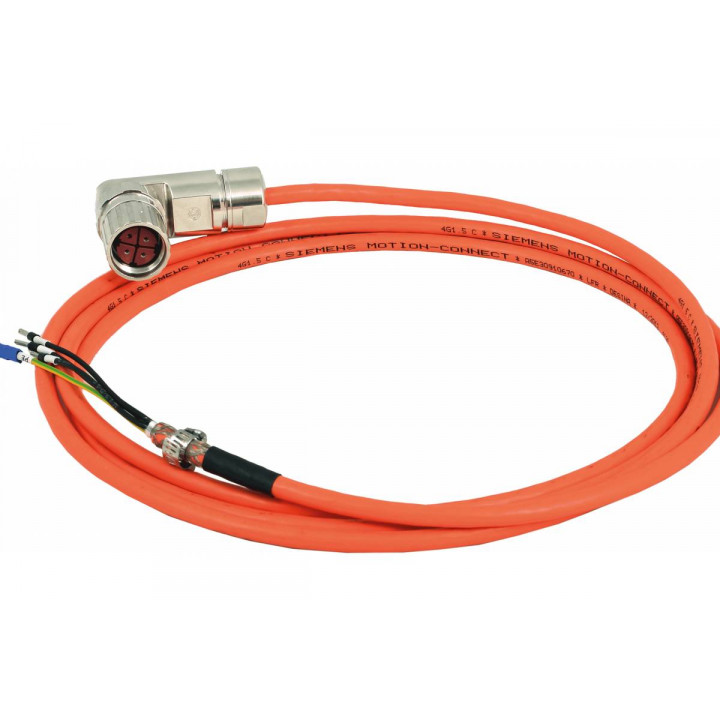 Кабель Siemens 6FX3002-5CL11-1CA0 (силовой, для двигателя, 4x2.5, 20 м) Кабель Siemens 6FX3002-5CL11-1CA0 (силовой, для двигателя, 4x2.5, 20 м)
