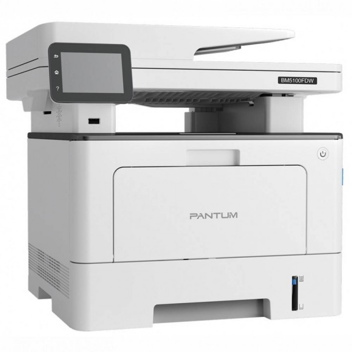 МФУ Pantum BM5100FDW (монохромный лазерный, A4, 40 стр/мин, Wi-Fi, факс, дуплекс)