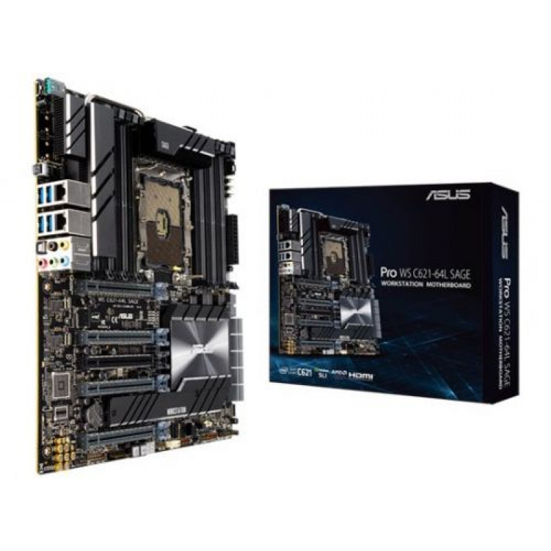 Материнская плата SSI CEB ASUS PRO WS C621-64L SAGE