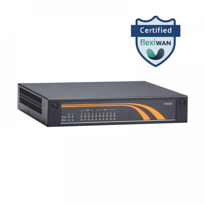 Компактный встраиваемый компьютер Axiomtek NA362-D6GI-C3558-US W/O LBP (Atom C3338, 6x GbE)