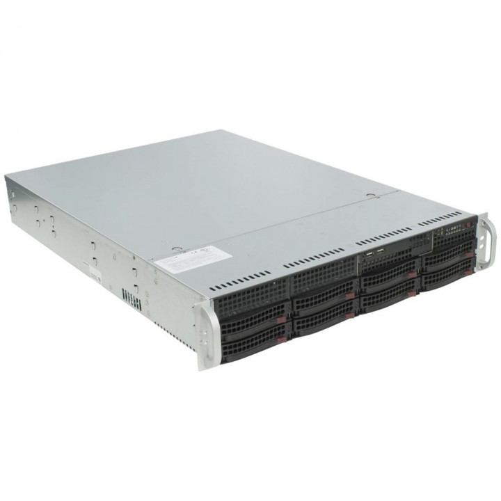 Серверная платформа Supermicro SYS-620P-TR (2U, Dual Socket P+, до 4TB RAM, 8 hotswap 3.5" SATA3, 1200W)