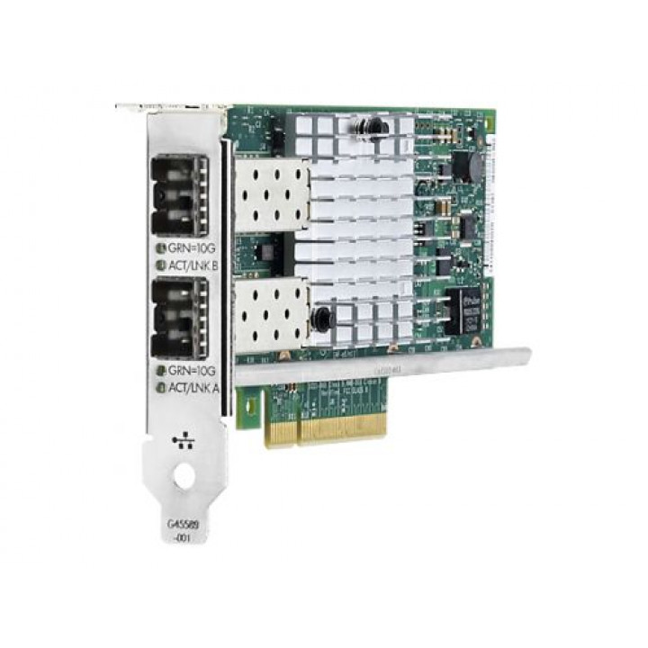 Адаптер сетевой HPE 665249-B21 (2x10Gb, PCIe 2.0, Intel) Адаптер сетевой HPE 665249-B21 (2x10Gb, PCIe 2.0, Intel)