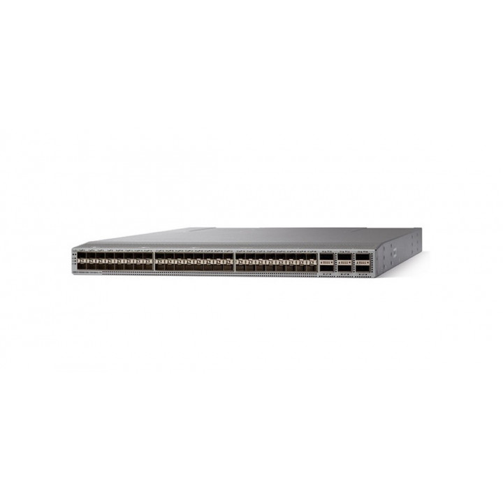 Коммутатор Cisco Nexus N9K-C93108TC-FX (48p 10G BASE-T, 6p 40G/100G QSFP28, MACsec)