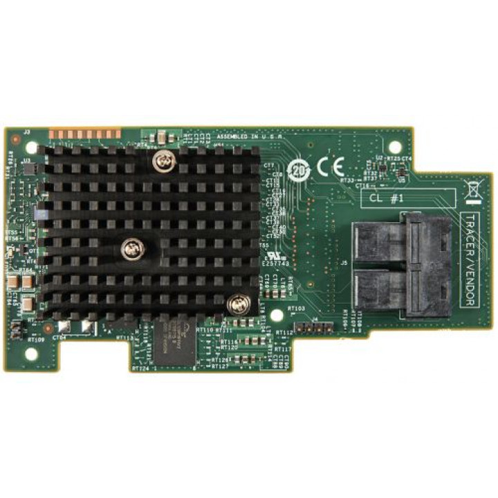 Контроллер SAS Intel RMS3CC080 (LSI3108, Mezzanine, 2xSFF8643, 1GB DDR3, RAID 0,1,10,5,50,6,60) Контроллер SAS Intel RMS3CC080 (LSI3108, Mezzanine, 2xSFF8643, 1GB DDR3, RAID 0,1,10,5,50,6,60)