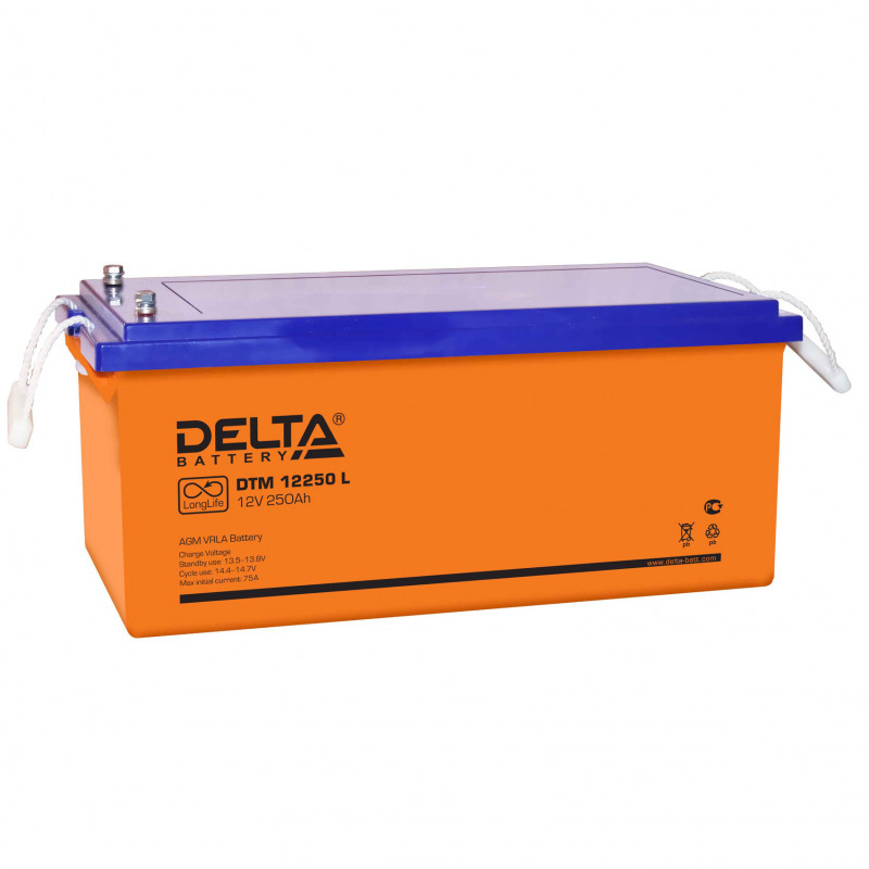 Аккумуляторная батарея Delta DTM 12250 L