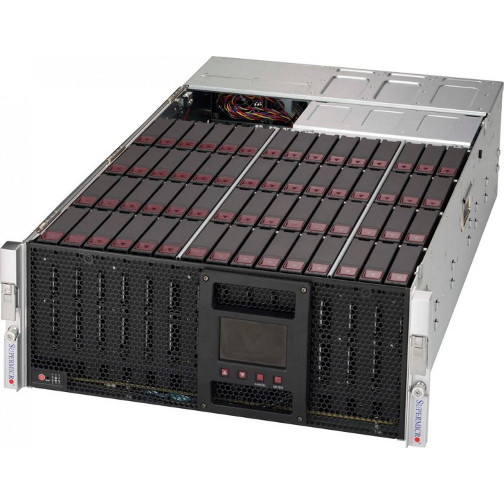 Сервер Supermicro SSG-6048R-E1CR90L (2xE5-2620v4, 90x6Tb SATA, LSI3008)