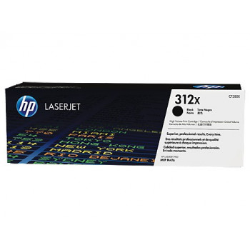 Тонер-картридж HP 312X, черный, 4400 стр, (CF380X)