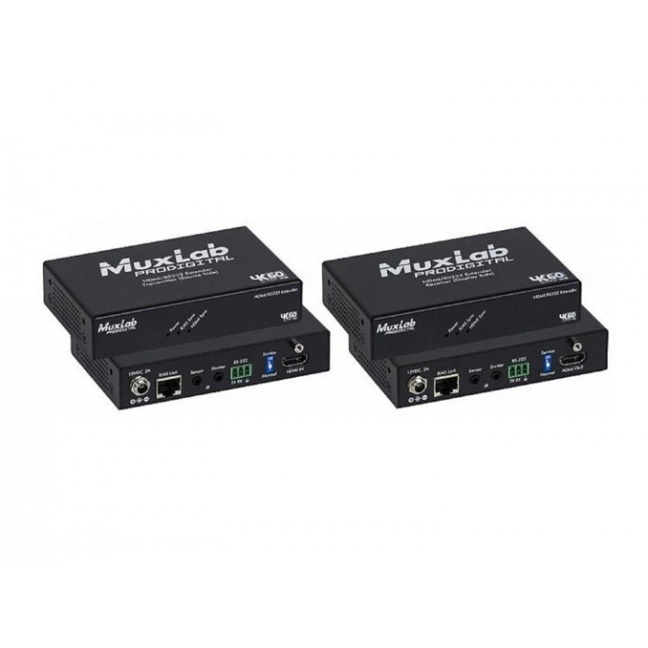 Приёмник MuxLab 500459-100 (HDMI/RS232, HDBT, 4K/60, до 100м) Приёмник MuxLab 500459-100 (HDMI/RS232, HDBT, 4K/60, до 100м)