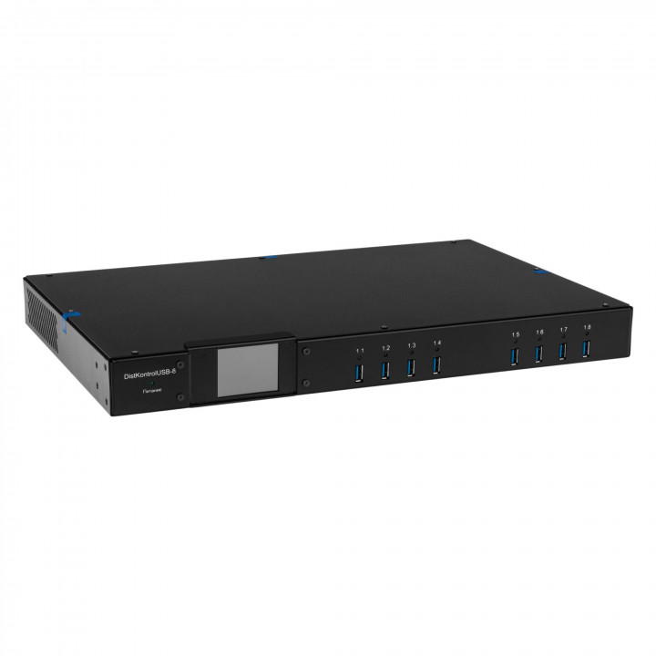 Управляемый USB over IP концентратор DistKontrolUSB-8 3.0 (8 портов USB 3.2 Gen1, 5 Гбит/с, Ethernet/Wi-Fi, 19" 1U) Управляемый USB over IP концентратор DistKontrolUSB-8 3.0 (8 портов USB 3.2 Gen1, 5 Гбит/с, Ethernet/Wi-Fi, 19" 1U)