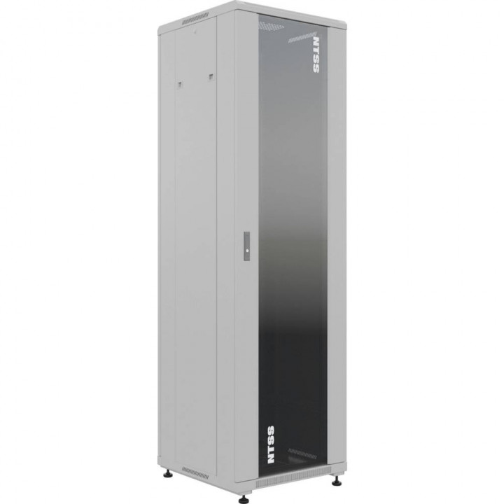 Шкаф NTSS NTSS-R18U6060GS (напольный 18U 600x600мм, стеклянная дверь, серый, 903мм, 900кг, IP20) Шкаф NTSS NTSS-R18U6060GS (напольный 18U 600x600мм, стеклянная дверь, серый, 903мм, 900кг, IP20)