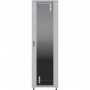 Шкаф NTSS NTSS-R18U6060GS (напольный 18U 600x600мм, стеклянная дверь, серый, 903мм, 900кг, IP20)