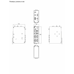 Промышленный встраиваемый компьютер Ниеншанц-Автоматика FRONT Compact 210.106
