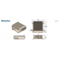 Многослотовый встраиваемый компьютер Advantech MIC-7700Q-00A1