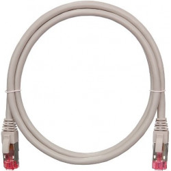 Коммутационный шнур S/FTP 4 пары, кат.6a (Класс Ea), 500МГц, 2хRJ45/8P8C, NIKOMAX NMC-PC4SA55B-001-C-GY Коммутационный шнур S/FTP 4 пары, кат.6a (Класс Ea), 500МГц, 2хRJ45/8P8C, NIKOMAX NMC-PC4SA55B-001-C-GY
