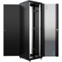 Телекоммуникационный шкаф Бастион SKAT TB-32R660GF-B (32U, 600x600мм, передняя дверь стекло, задняя металл, RAL9005)