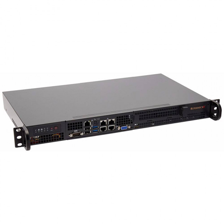 Серверная платформа Supermicro SYS-5018A-FTN4 (1U, Atom C2758, 4x1GbE, 200W)
