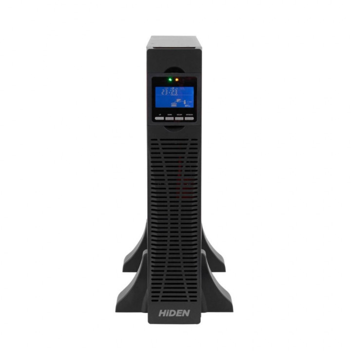 Источник бесперебойного питания HIDEN KU9101S-RT-Li36 One (1000 ВА/1000 Вт, 2U, Rack-Tower, литиевые АКБ)