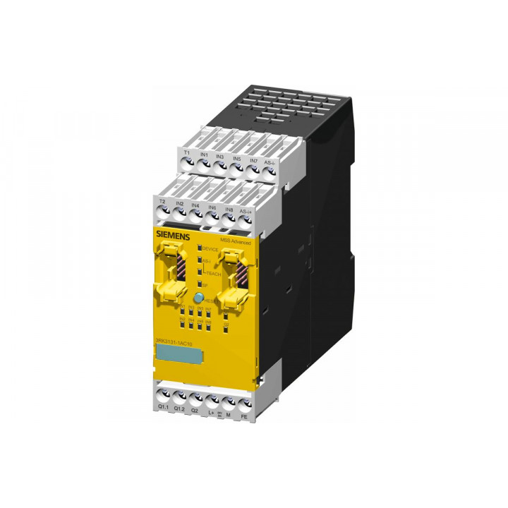 Основной модуль Siemens 3RK3131-1AC10 (Central Module Advanced, 4/8 F-DI, 1F-RO, 1 F-DO, 24VDC, до SIL3, PL E)