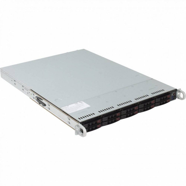 Серверная платформа Supermicro SYS-5017C-URF (1U, 4x 3.5" Hot-swap, 500W)