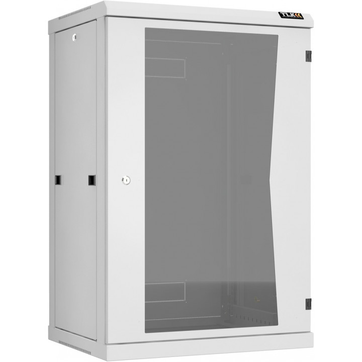 Шкаф TLK TWC-186045-R-G-GY (настенный 18U, стеклянная дверь, 600x904x450 мм, серый) Шкаф TLK TWC-186045-R-G-GY (настенный 18U, стеклянная дверь, 600x904x450 мм, серый)