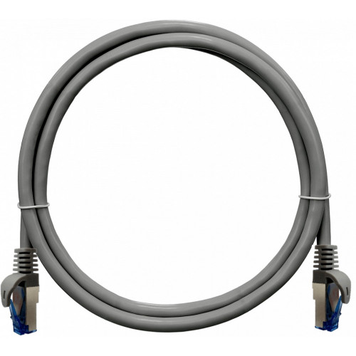 Коммутационный шнур NIKOMAX NMC-PC4SE55B-ES-010-C-GY (S/FTP, кат.6, 250МГц, 2xRJ45, LSZH, 1м)