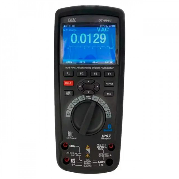 Мультиметр CEM DT-9987 (True RMS, профессиональный)