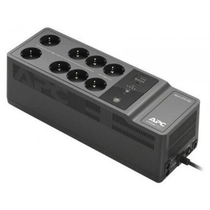 Источник бесперебойного питания APC BE850G2-GR (850VA/520W, 8 Schuko, USB charge)