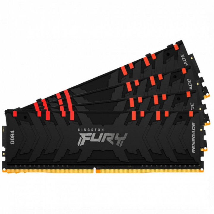 Оперативная память Kingston KF436C18RBAK4/128 (128GB, 3600MHz, DDR4, CL18, RGB)