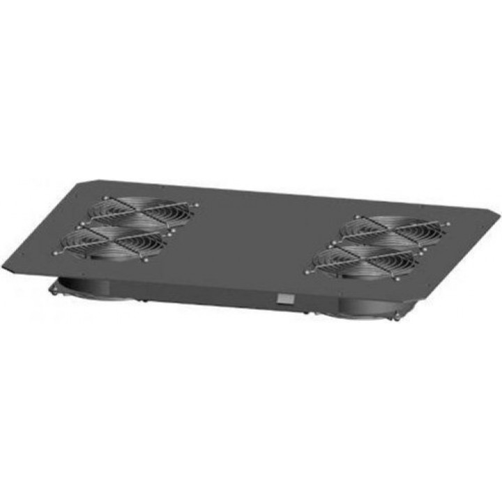 Вентиляторный модуль TLK TLK-FAN4-F-BK (4 вентилятора, нижние решетки с фильтром, черный)